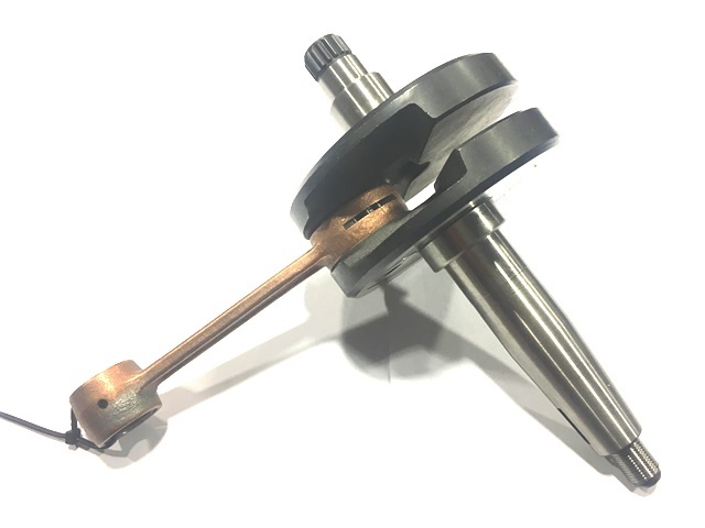 Crankshaft TAMENI for Lambretta DL, GP 125-200cc stroke 58mm, conrod 107mm, pin 16mm, cone large 25mm, con rod pin 22.9mm